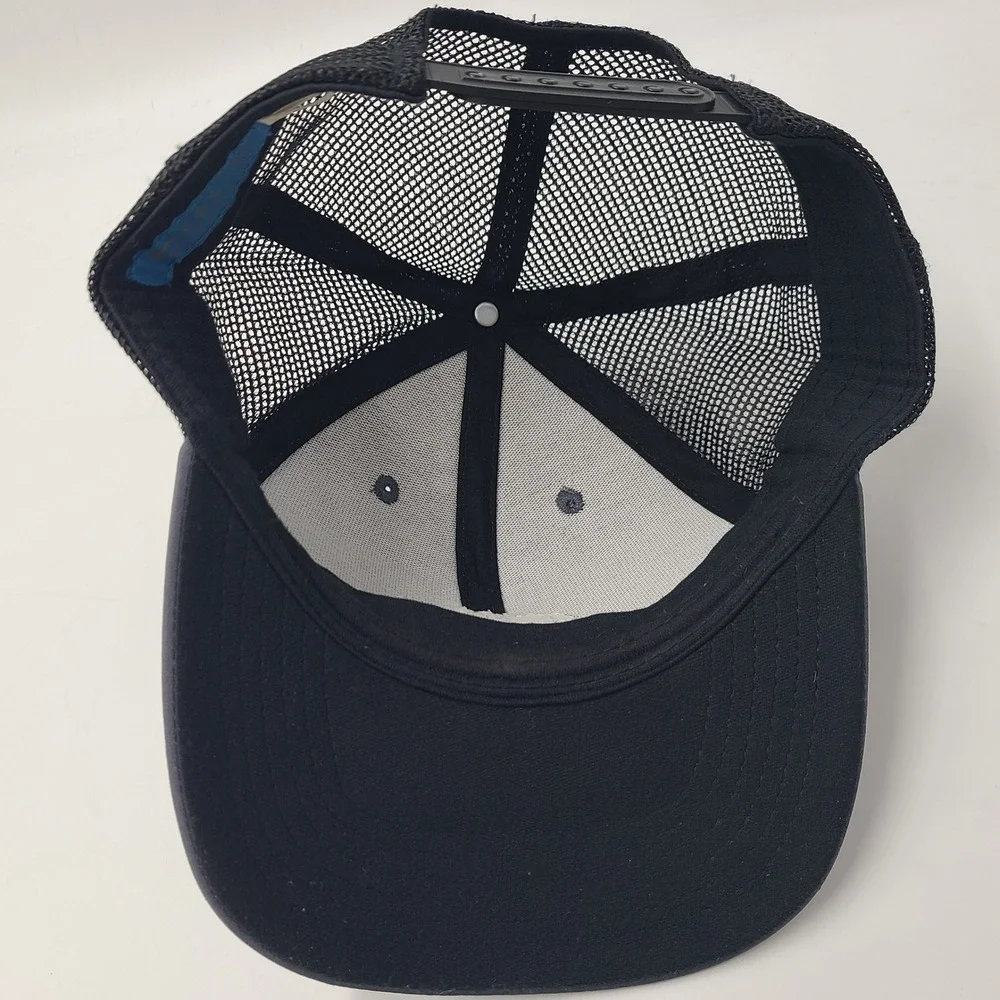 Costa Hat Snapback Trucker Mesh Gray Black Fishing‎ Outdoors Logo Del Mar Men